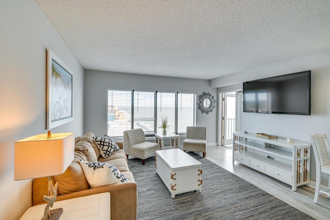 Oceanfront Myrtle Beach Condo With Balcony And Views! Exterior photo